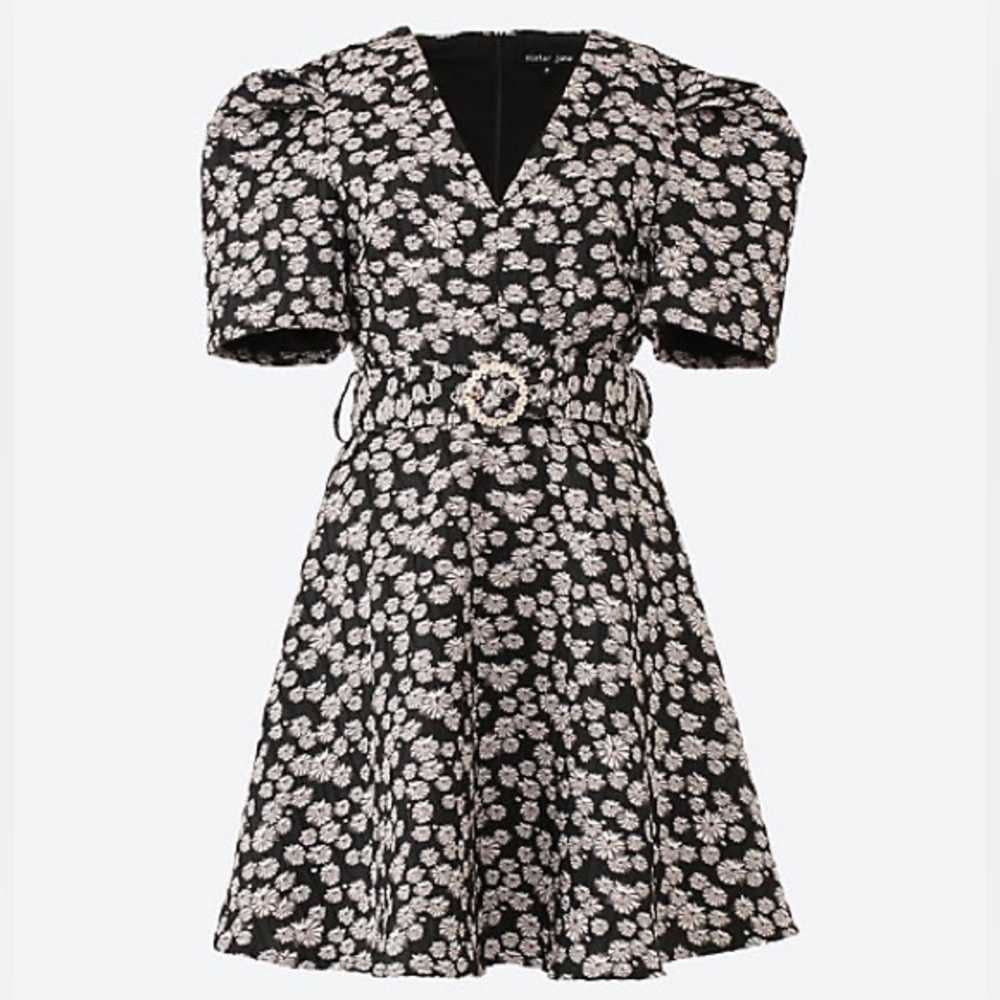 NWT Sister Jane Lavender Twist Mini Dress